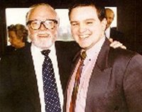 Pdraig Naughton with Lord Richard Attenborough